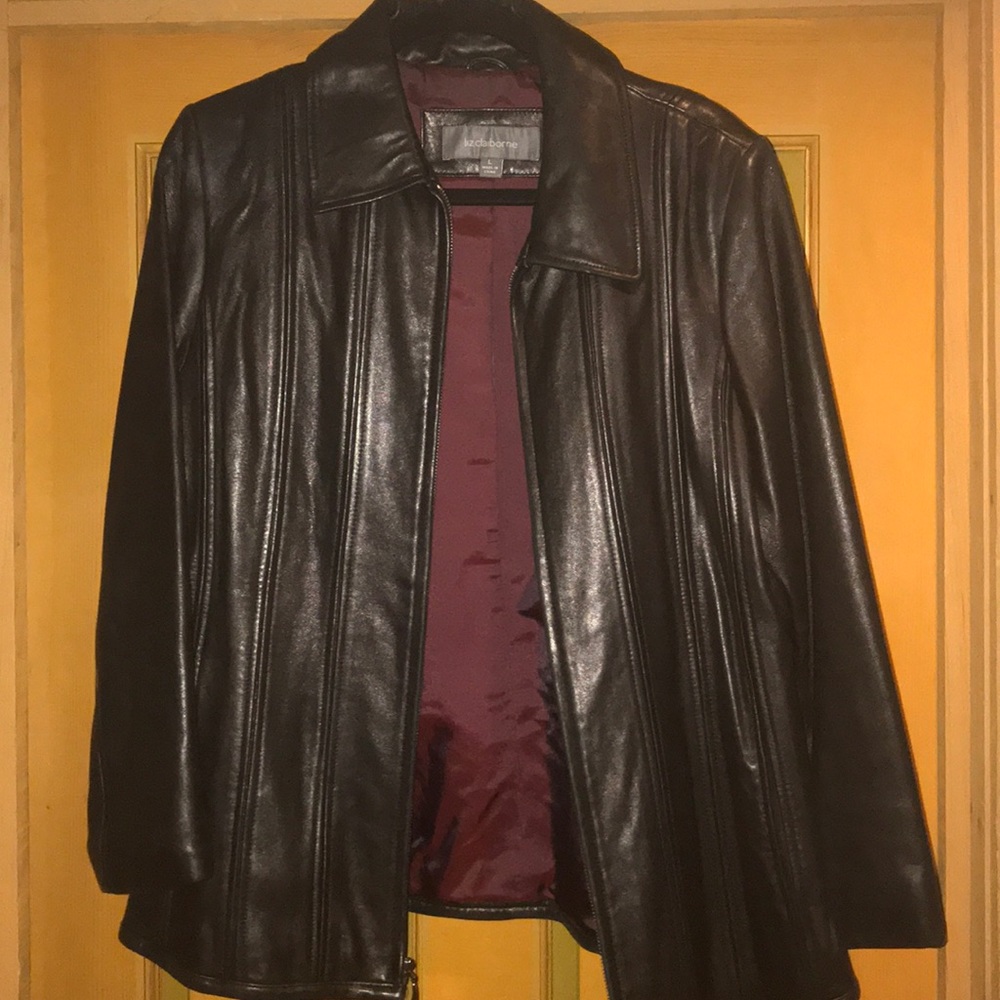 Leather jacket